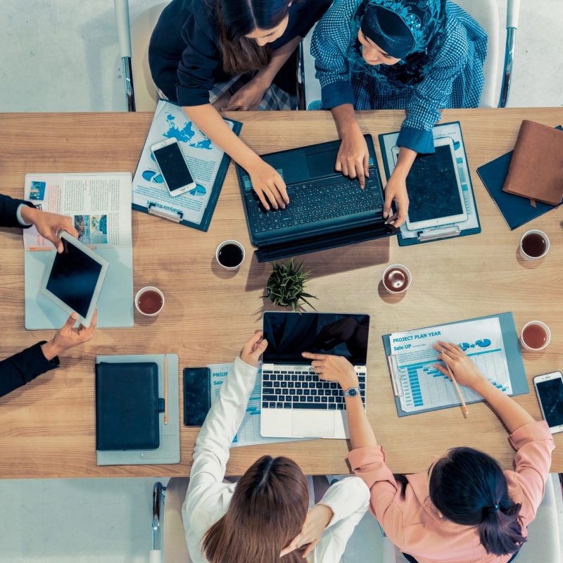 Small business IT team