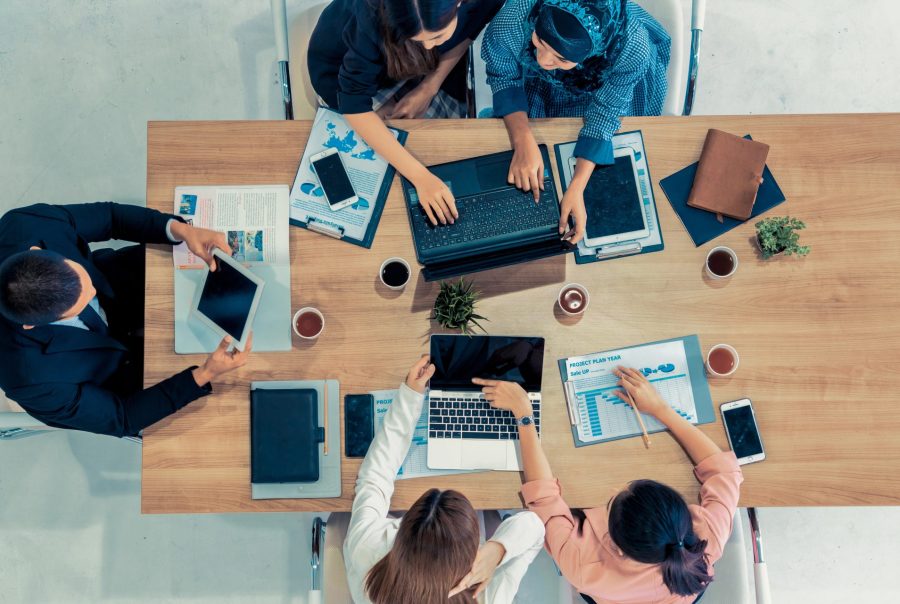 Small business IT team